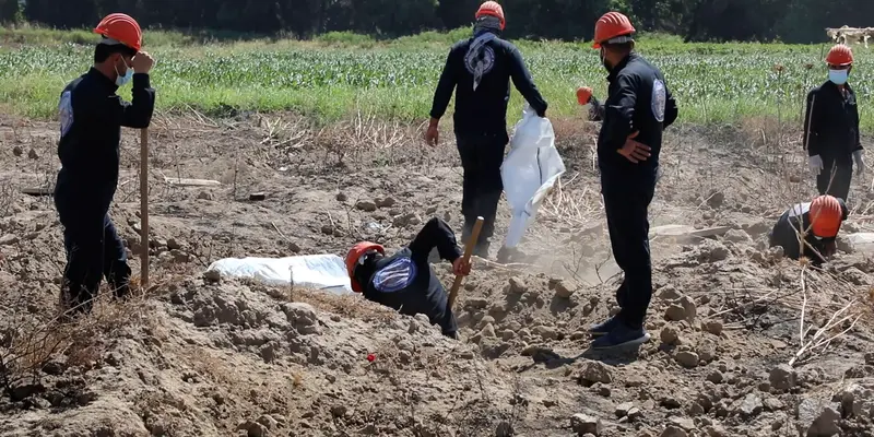Kuburan Massal Ditemukan di Suriah