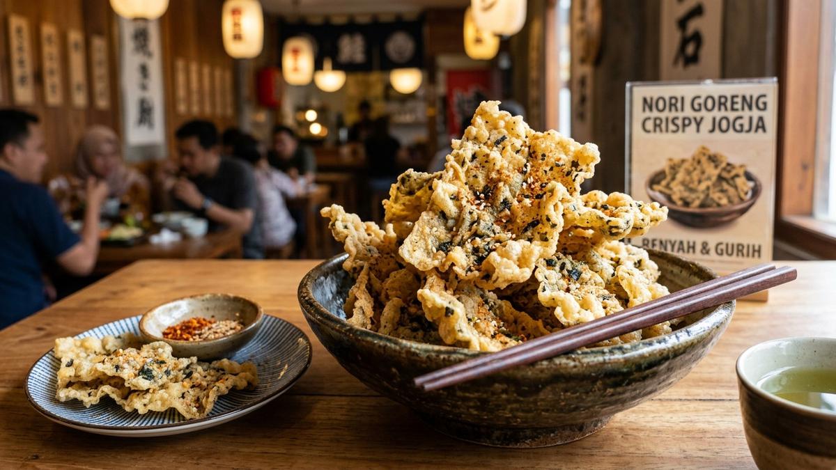 Resep Nori Goreng Crispy yang Renyah dan Tahan Lama, Mudah Dibuat di Rumah