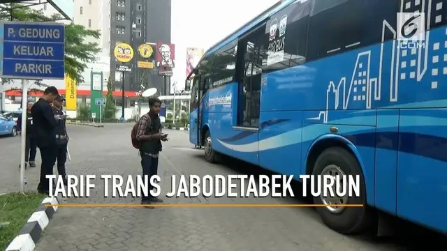 Per tanggal 19 Maret 2018, Menteri Perhubungan, Budi Karya Sumadi, Menetapkan penurunan tarif Trans Jabodetabek untuk menarik minat pemilik kendaraan roda empat.