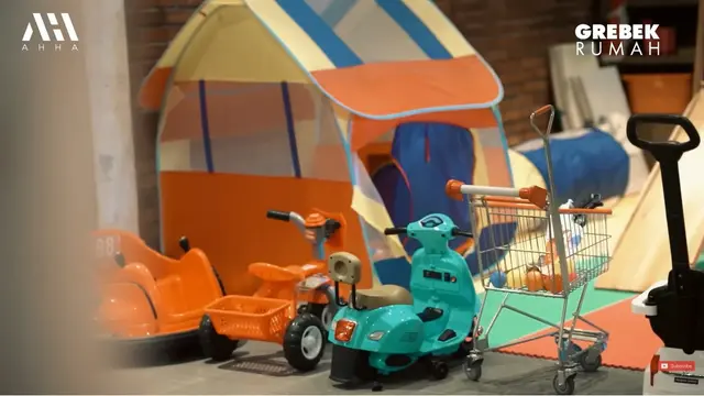 Kantor Baim Wong (Foto: YouTube/Atta Halilintar)