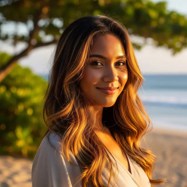 Model Rambut Pirang yang Cocok untuk Kulit Sawo Matang