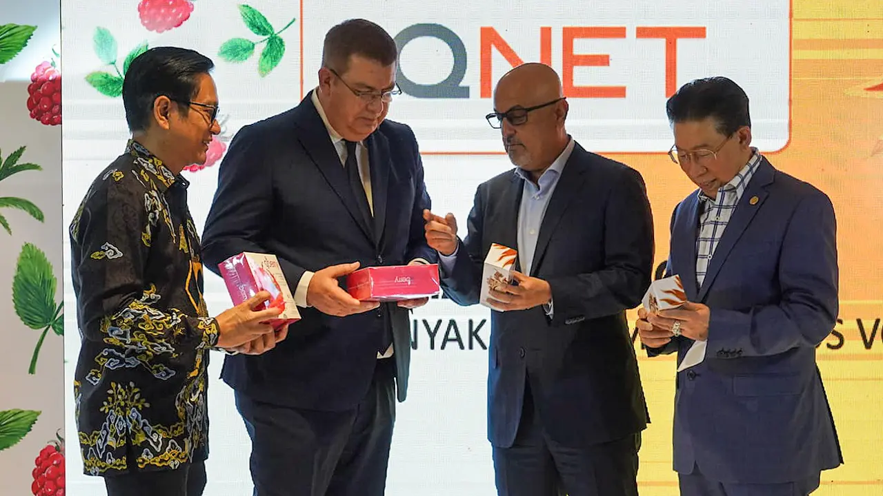 QNET Hadirkan Qberry dan Minyak Buah Merah dengan Kandungan Lokal