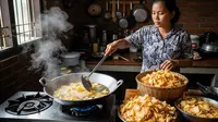 5 Cara Goreng Emping Melinjo agar Renyah Sempurna, Gurih dan Tidak Pahit