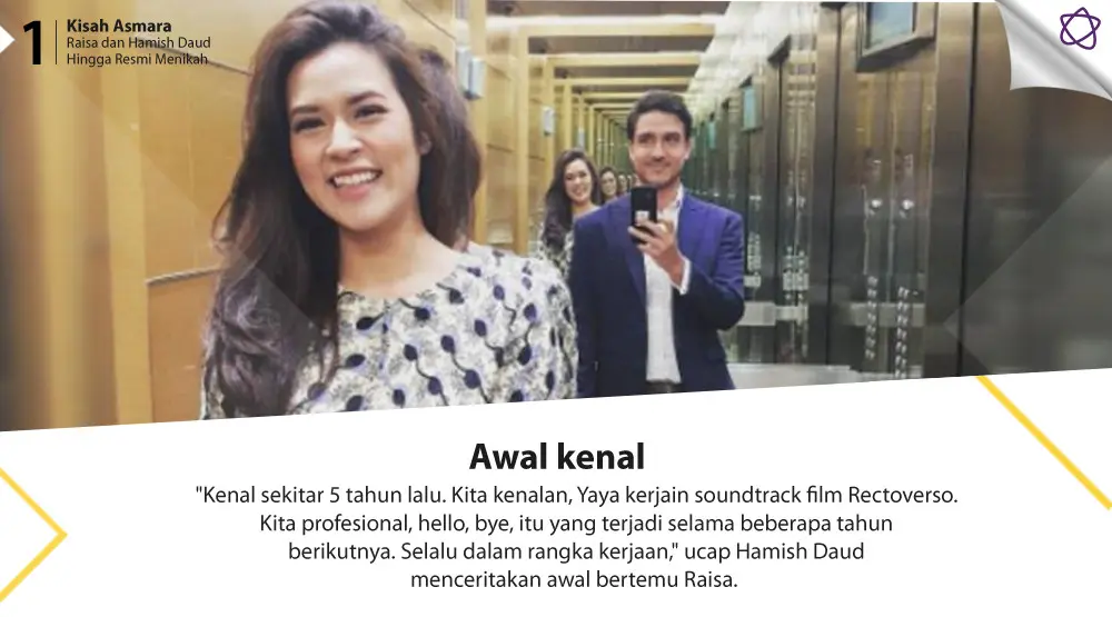Kisah Asmara Raisa dan Hamish Daud Hingga Resmi Menikah. (Foto: Instagram/hamishdw, Desain: Nurman Abdul Hakim/Bintang.com)