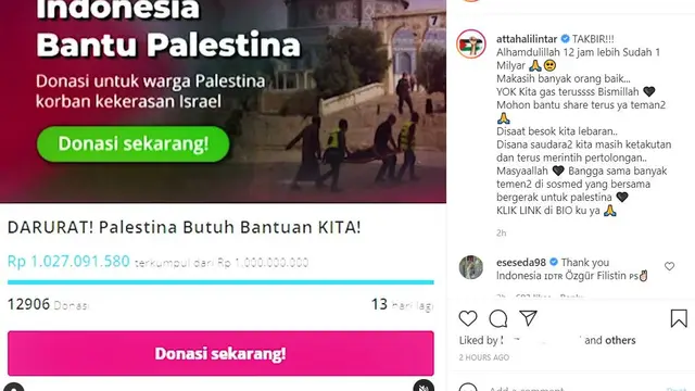 Unggahan Atta Halilintar. (Instagram/ attahalilintar)
