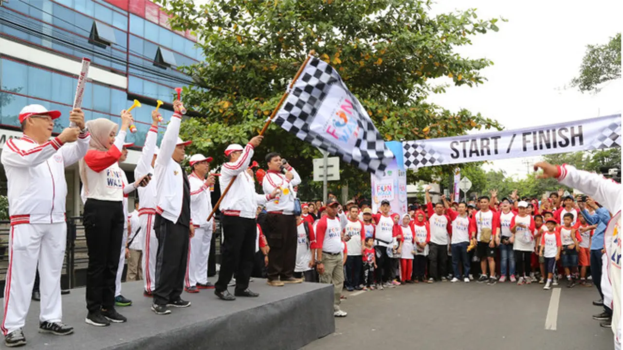 Kebayoran Lama Fun Walk Diikuti 11.000 Peserta dan Wakil Ketua MPR RI, Hidayat Nur Wahid
