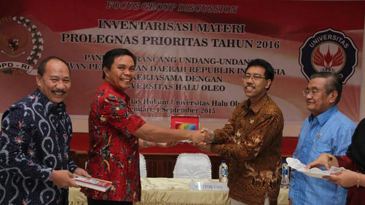 DPD RI Inventarisasi RUU Prolegnas Prioritas di Kendari