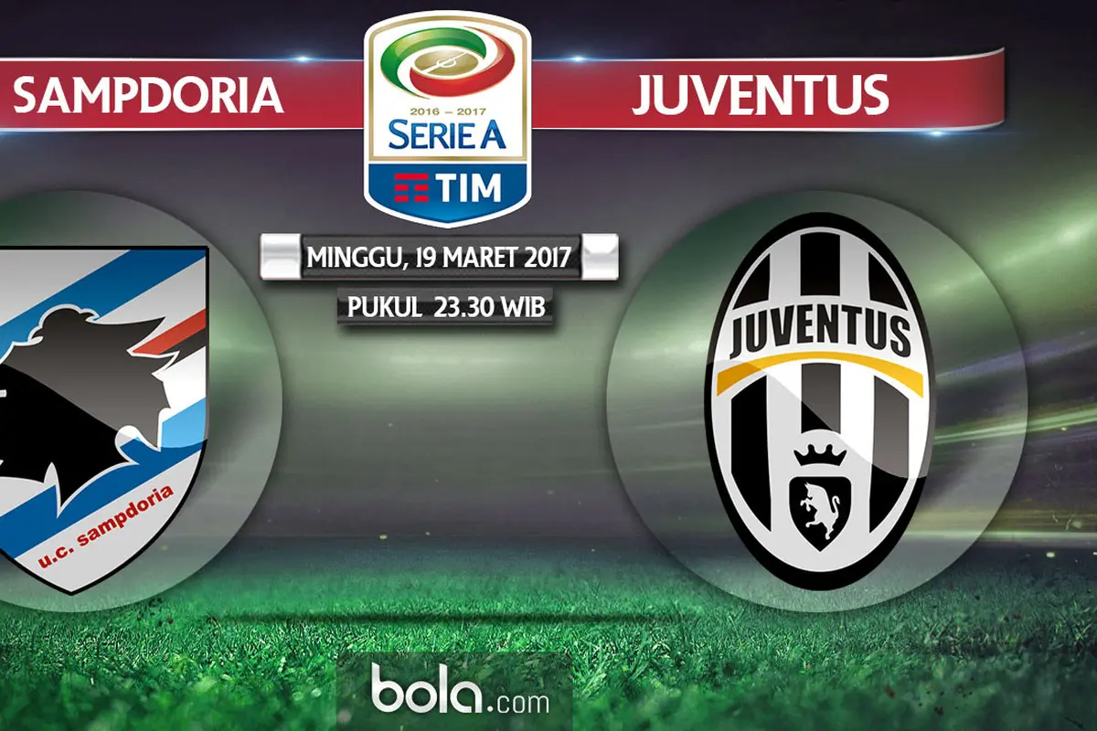 Serie A_Sampdoria Vs Juventus (Bola.com/Adreanus Titus)