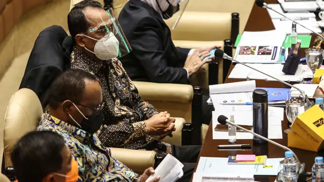 Menhub Raker dengan Komisi V DPR