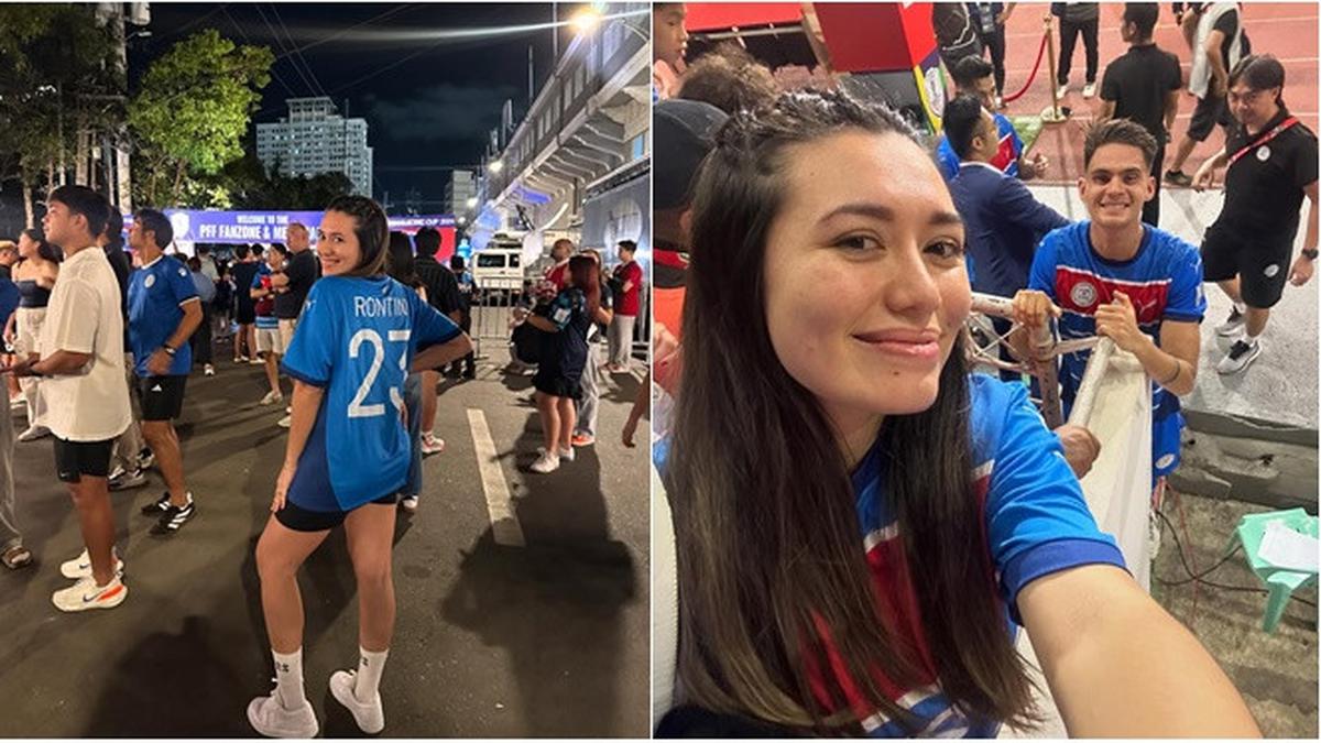 6 Potret Amanda Gonzales Hamil 4 Bulan, Rela ke Filipina Nonton Pertandingan Suami