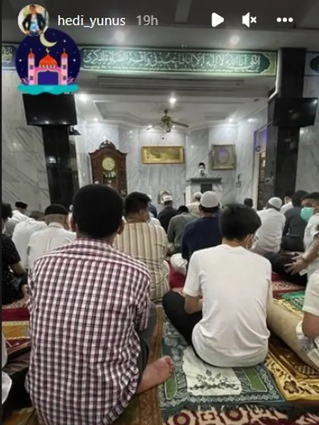 Hedi Yunus tak henti-hentinya mengucap syukur karena diberi kemudahan untuk menjalankan ibadah puasa Ramadhan