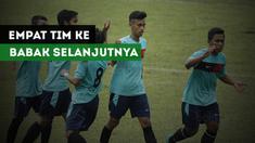 Sebanyak empat tim yang akan melaju ke babak semifinal Grand Final Torabika Campus Cup 2017.