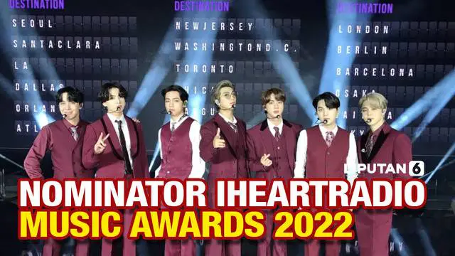 Kabar baik datang dari boyband asal Korea, BTS. BTS berhasil masuk ke 3 nominasi penghargaan iHeartRadio Music Awards 2022. BTS tahun 2021 berhasil meraih tiga piala di kategori yang sama.