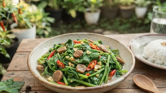 Resep Tumis Daun Labu Kuning