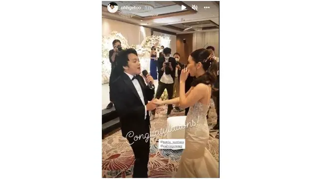 Sempat Ditunda, Ini 6 Momen Resepsi Pernikahan Calvin Jeremy dan Novia Santoso