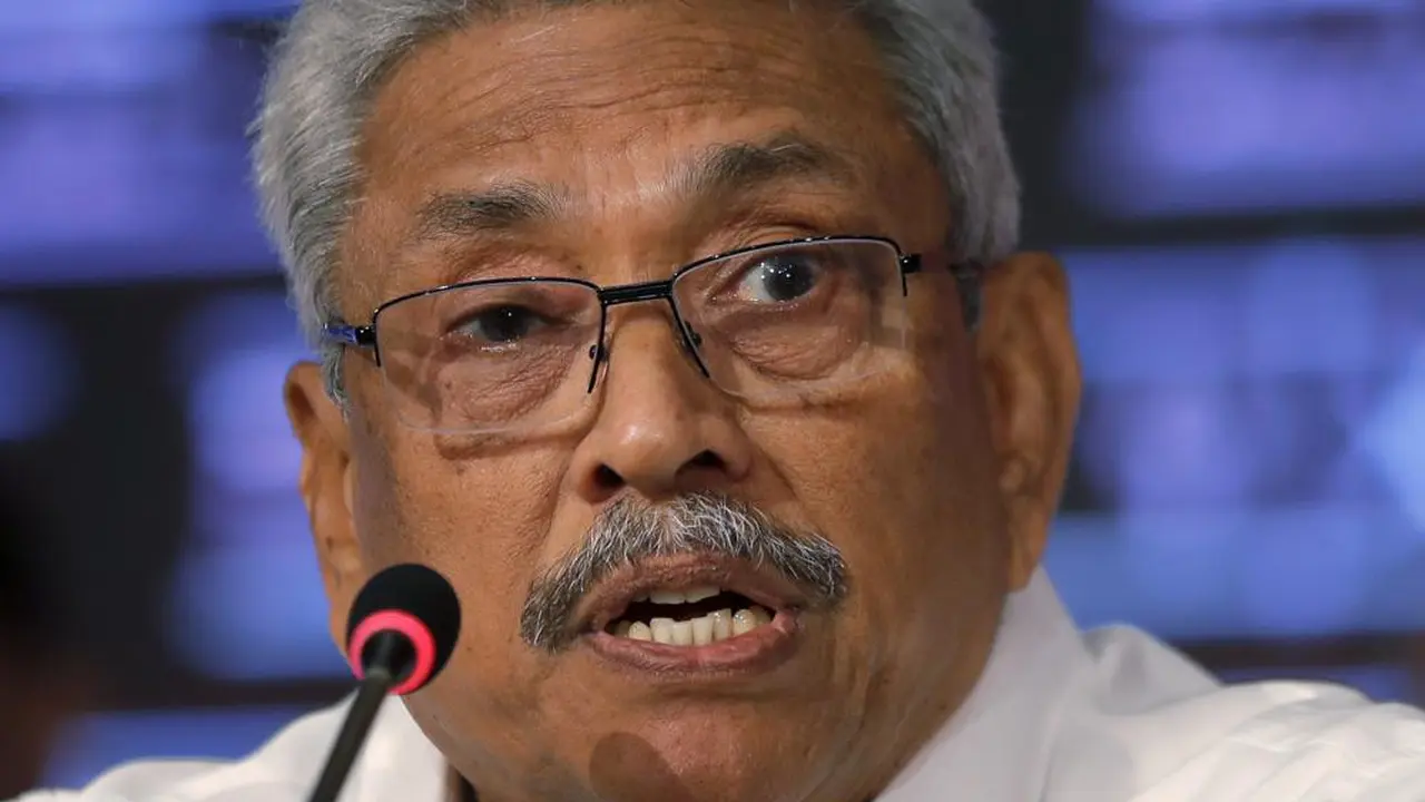 Presiden Sri Lanka Gotabaya Rajapaksa. (File AP Photo/Eranga Jayawardena)