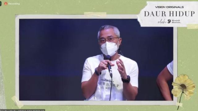 Konferensi pers film pendek Daur Hidup