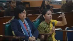 Jaksa penuntut umum  (JPU) Komisi Pemberatasan Korupsi (KPK) menghadirkan mantan direktur marketing PT Anak Negeri, Mindo Rosalina Manulang, sebagai saksi kasus dugaan korupsi sejumlah proyek pemerintah dan tindak pidana pencucian uang dengan terdakwa Muh