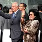 Mantan Perdana Menteri Malaysia Najib Razak dan istrinya Rosmah Mansor (AFP)