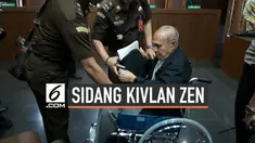 Mantan Kepala Staf Komando Strategis Angkatan Darat (Kostrad) Mayjen (Purn) Kivlan Zen siap menjalani sidang perdana kasus kepemilikan senjata api ilegal, hari ini, Selasa (10/9/2019).