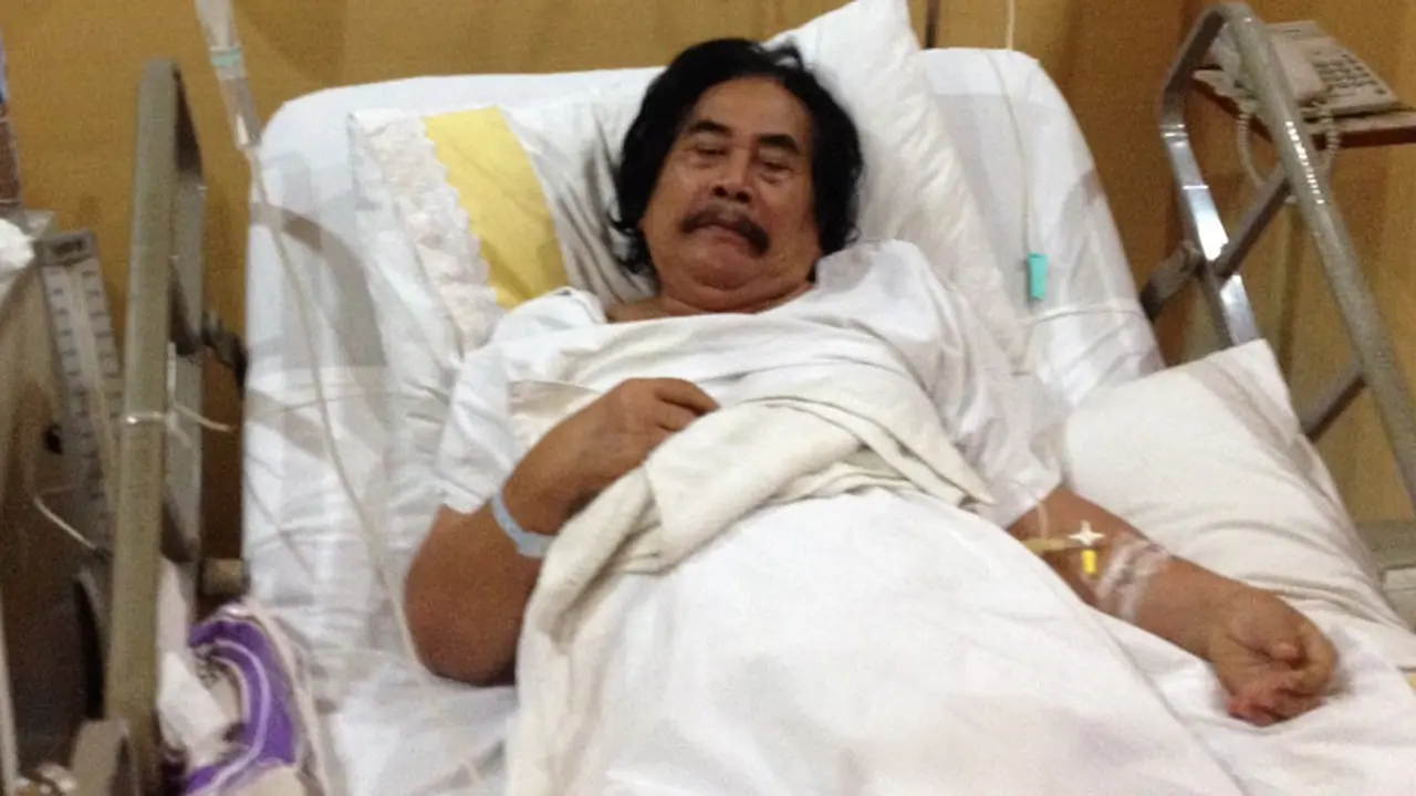 Jaja Mihardja sudah bisa pipis lagi