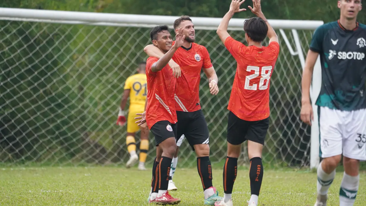 Persija mengalahkan Tira Persikabo 2-0 dalam laga uji coba menjelang BRI Liga 1.