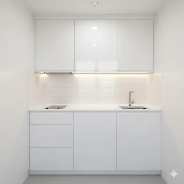 Model Dapur Ukuran 1 Meter. Gemini