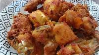 Resep ayam goreng daun jeruk. (dok. Cookpad @cook_113840620)