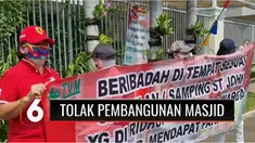 Warga di Kembangan, Jakarta Barat menolak pembangunan Masjid At-Tabayyun lantaran dibangun di lahan terbuka hijau. Gubernur Anies Baswedan mempersilakan warga yang keberatan memprotes dan mengajukan gugatan di pengadilan.