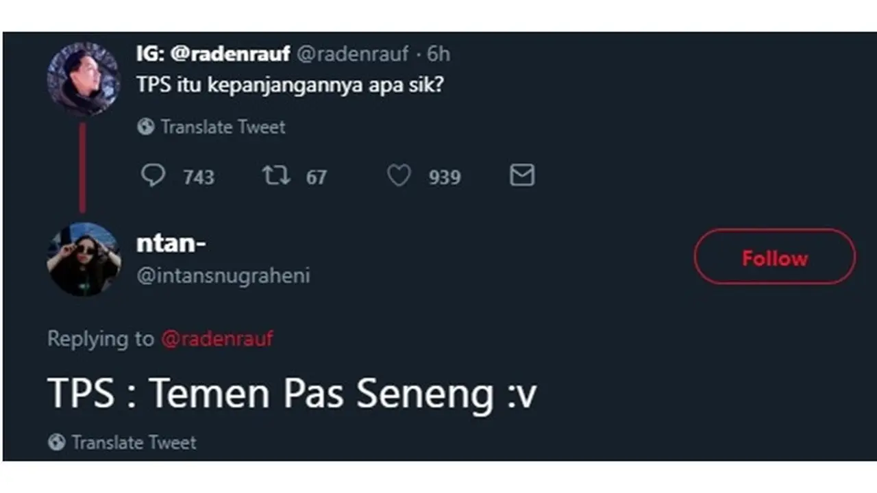 7 Respon Netizen Ditanya Kepanjangan dari TPS Ini Kocak Abis
