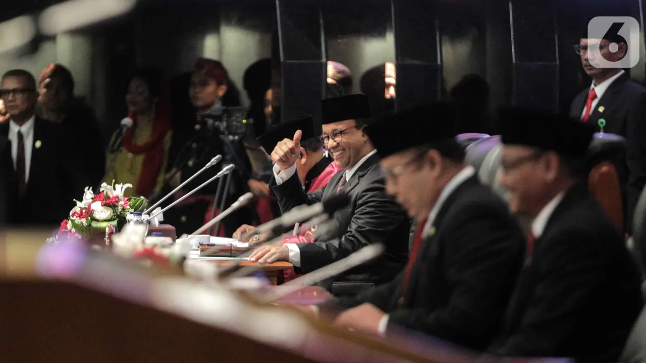 Sah, 5 Pimpinan DPRD DKI Jakarta Resmi Dilantik
