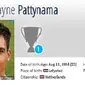 Shayne Pattynama. (Liputan6.com/ transfermarkt)