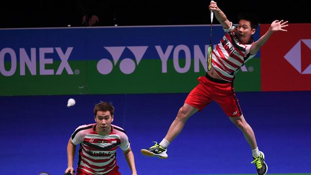 Taklukan wakil Denmark, Marcus/Kevin Bawa Pulang Gelar Juara