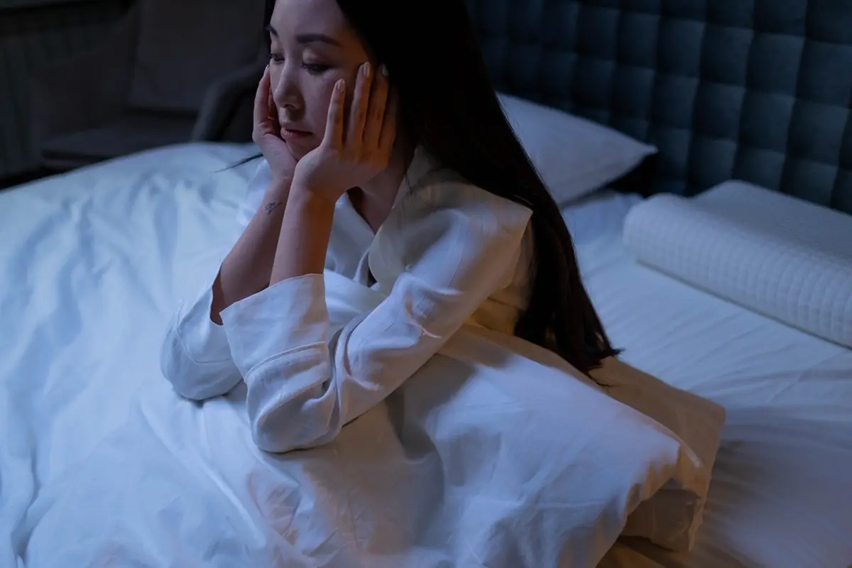 Ilustrasi insomnia, susah tidur