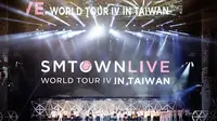 SM Town yang terdiri dari artis asuhan SM Entertainment sukses digelar di Taiwan. Seperti apa ceritanya?