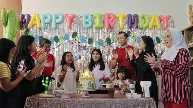 6 Momen Meriah Ulang Tahun Almira, Putri Semata Wayang AHY dan Annisa Pohan