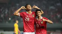 Timnas Indonesia U-19 pada laga kontra Filipina hari Jumat (08/07/2022). (Bagaskara Lazuardi/Bola.com)