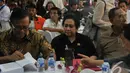 Ketua Dewan Pendiri Yayasan Pendidikan Soekarno, Rachmawati Soekarnoputri mengatakan, dirinya khawatir dengan adanya upaya untuk mengubah NKRI menjadi negara federal, Jakarta, Rabu (3/8/2014) (Liputan6.com/Johan Tallo) 