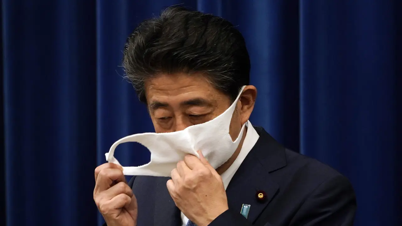 FOTO: Perdana Menteri Jepang Shinzo Abe Mengundurkan Diri
