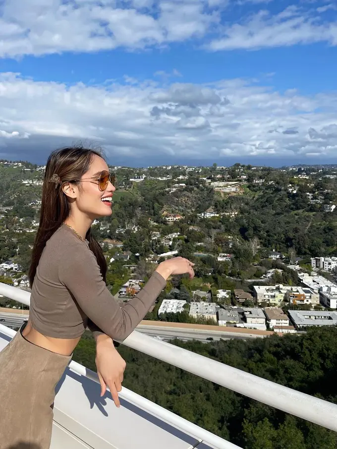 Momen kebersamaan Cinta Laura dan Arya Vasco di Amerika Serikat (Foto: Instagram @claurakiehl)