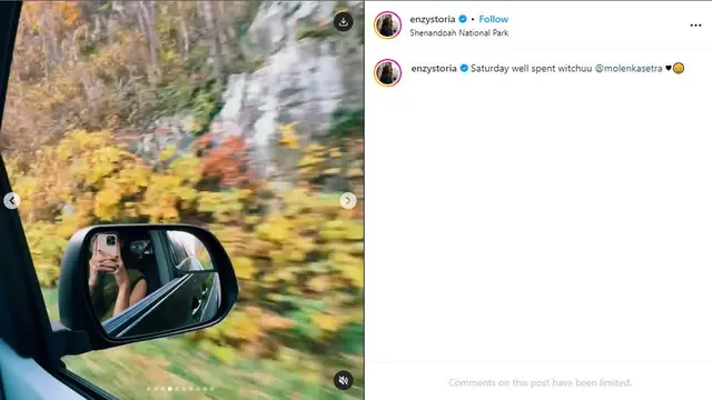 6 Momen Seru Enzy Storia dan Molen Kasetra Main ke Shenandoah National Park