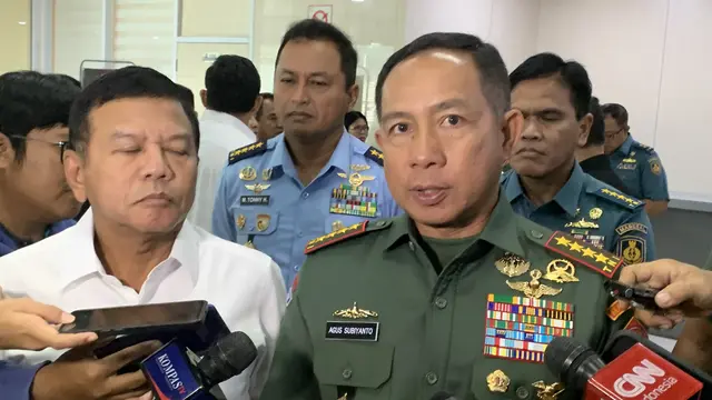 Panglima TNI Jenderal Agus Subiyanto (Liputan6.com/Delvira Hutabarat)