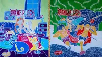 Saat Anime One Piece dan Kerasnya Musik Metal Jadi Motif Batik Milenial