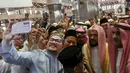 Syekh Ahmad juga mengungkapkan tersanjung atas keramahan masyarakat Indonesia. (Liputan6.com/Herman Zakharia)