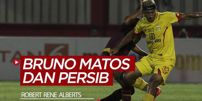 VIDEO: Tanggapan Pelatih Persib Soal Bruno Matos