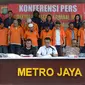 Wadir Reskrimum Polda Metro Jaya AKBP Dedy Murti Haryadi menyampaikan keterangan pers saat rilis kasus penganiayaan terhadap pegiat media sosial Ninoy Karundeng di Jakarta, Selasa (22/10/2019). Polisi menetapkan 15 tersangka dalam kasus penganiayaan terhadap Ninoy Karundeng. (merdeka.com/Imam Buhori