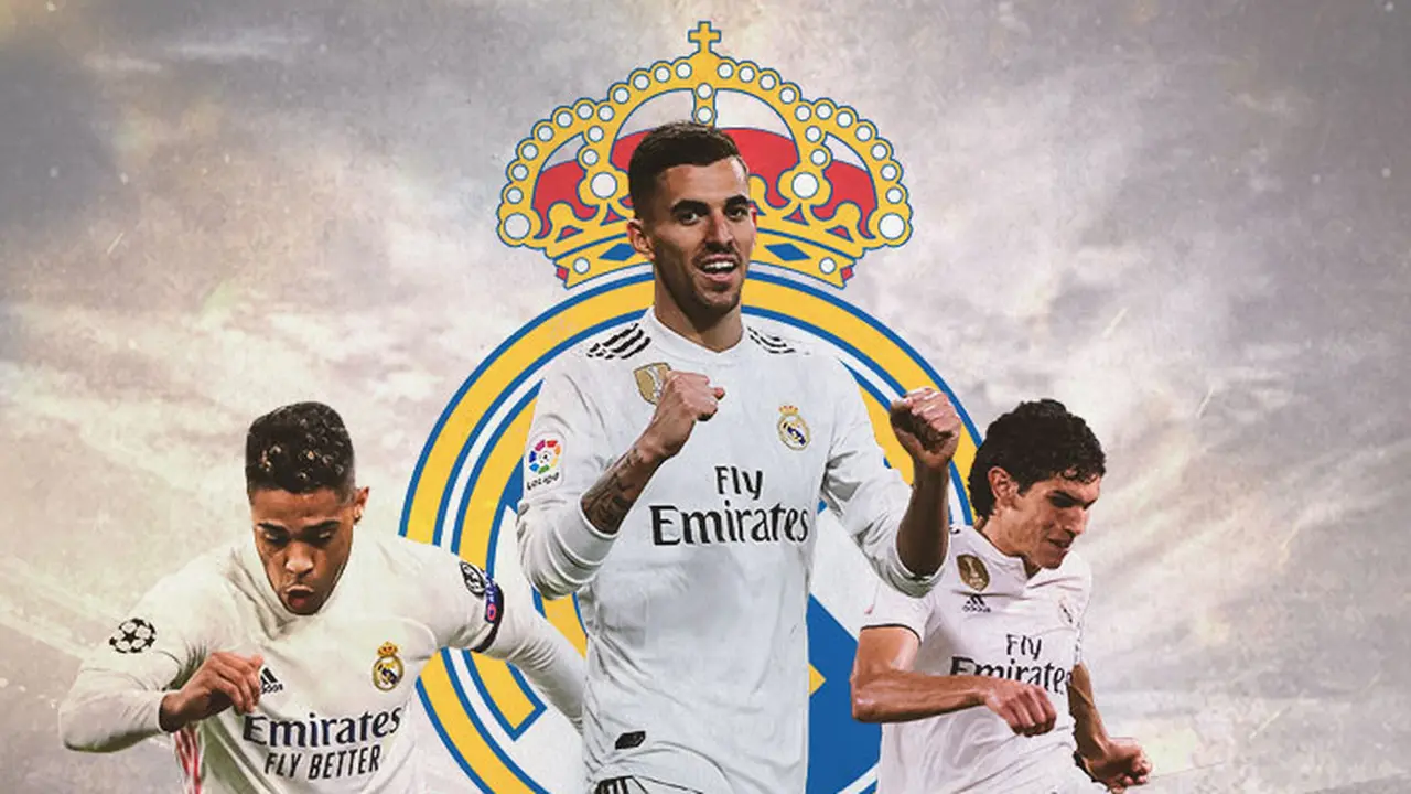 Real Madrid - Mariano Diaz, Dani Ceballos, Jesus Vallejo
