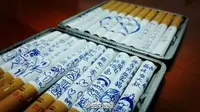 Agar Suami Berhenti Merokok, Wanita Ini Gambar Kartun di Batang Rokok