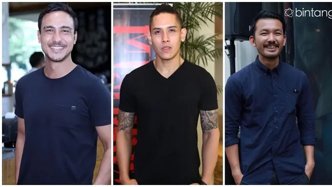 Gaya 'Hot' 5 Artis Pria Saat Telanjang Dada