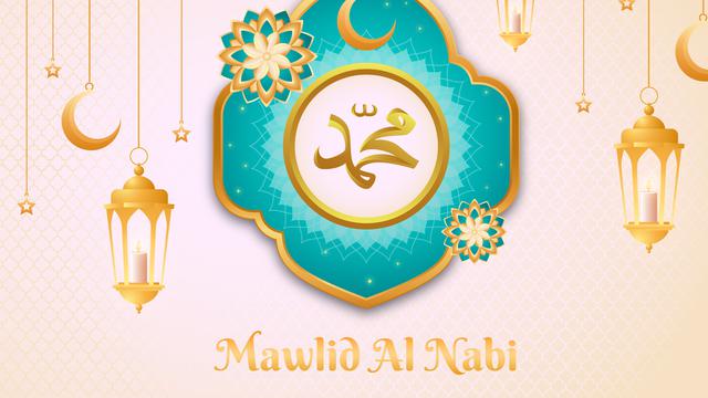 Ilustrasi Maulid Nabi Muhammad saw.